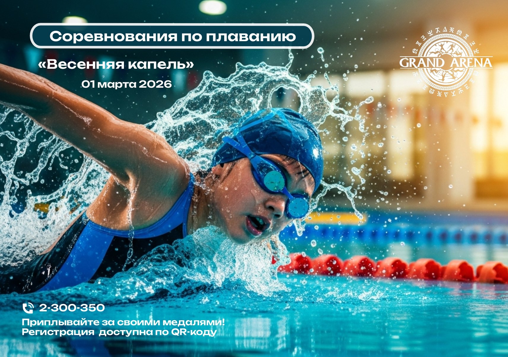 Соревнования по плаванию «Весенняя капель»
